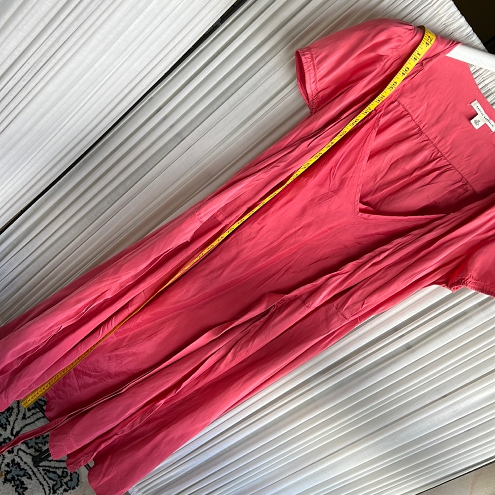 Banana Republic silk wrap dress w/ slip sz 12 CL 207
